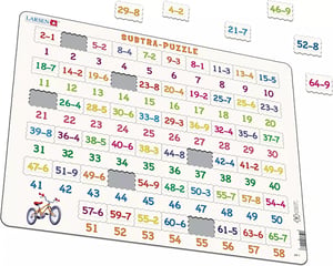 Larsen Maxi LA-AR7 Puzzle kształty 58 szt.