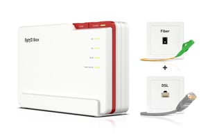 Box FRITZ! 5690 Pro International router bezprzewodowy 2.5 Gigabit Ethernet Trójpasmowy (2,4 GHz / 5 GHz / 6 GHz) Biały