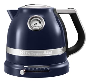 KitchenAid 5KEK1522EIB vattenkokare 1,5 l 2400 W Svart, Blå, Rostfritt stål