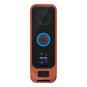 Ubiquiti G4 Doorbell Pro Cover, Brown Polycarbonate (PC), 1 pc.