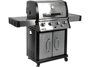 Yato YG-20013 Grill Cart, Gas, Black, Silver 17500 W