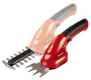 Einhell GC-CG 3.6 Li WT batteridrivna grässaxar 7 cm 3,6 V litiumjon (Li-Ion) aluminium, svart, röd