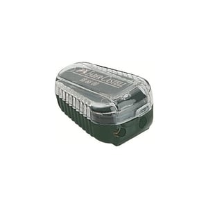 Faber-Castell 186600 Anspitzer Handanspitzer Grün, Transparent