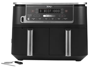 Ninja AF451EU Heißluftfritteuse, Einzelgerät, 9,5 l, 2470 W, schwarz