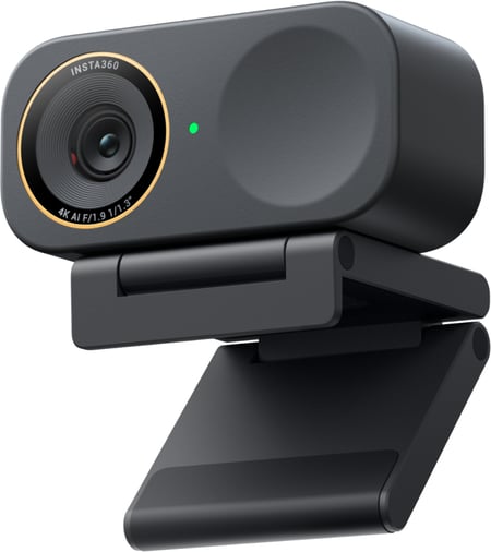 Insta360 CINSABPB kamera internetowa 3840 x 2160 px USB-C Czarny