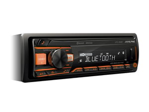 Alpine UTE-200BT radio samochodowe Czarny Bluetooth