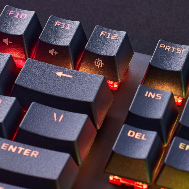 HyperX Alloy Origins PBT HX Aqua – mechaniczna klawiatura dla graczy