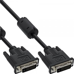 InLine 4043718019557 kabel DVI 10 m DVI-D Czarny