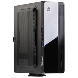 Akyga AK-101-01BK Security & Mounting Brackets for Mini Tower Computers, Black, 150 W