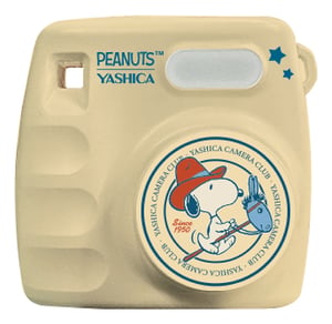 Yashica Peanuts Mini 8 MP Compact Camera, Cream