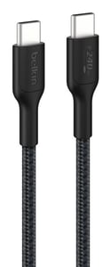 Belkin BoostCharge Pro USB-Kabel, 2 m, USB-C, schwarz