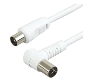 Schwaiger KVKW30 532 kabel koncentryczny 3 m IEC169-2 Biały