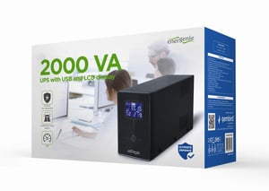 Gembird EG-UPS-035 zasilacz UPS Technologia line-interactive 2 kVA 1200 W 5 x gniazdo sieciowe