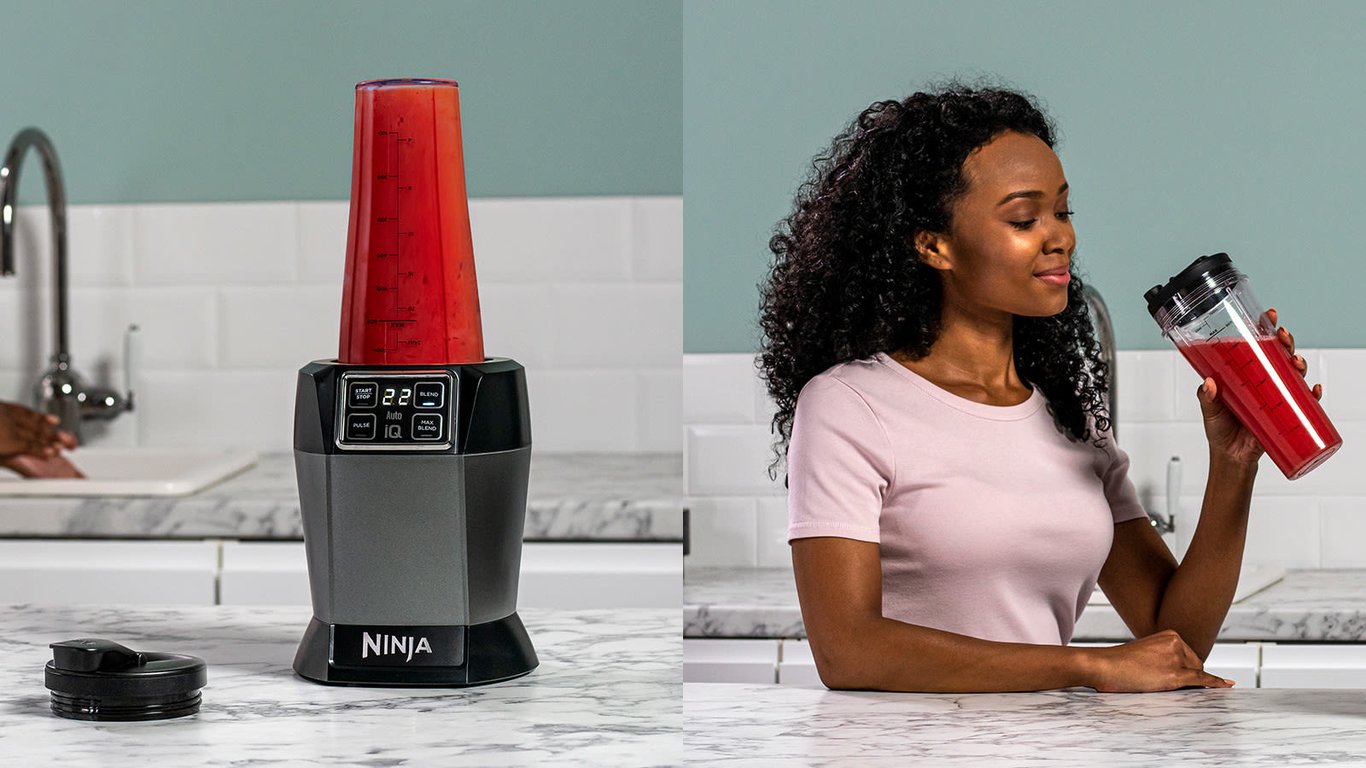Ninja BN495 0,7 l 1000 W Antracyt, Czarny, Szary