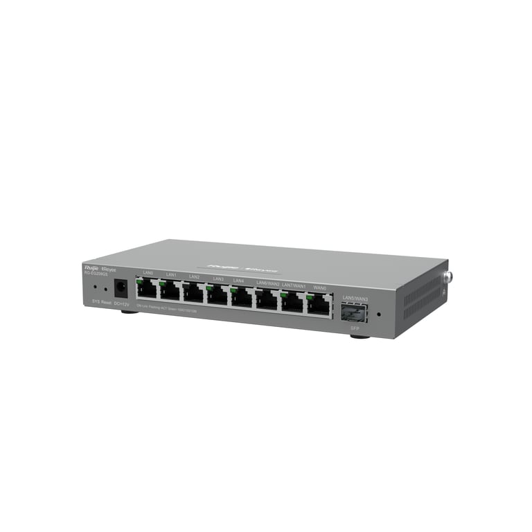 Ruijie Networks RG-EG209GS ruter Gigabit Ethernet Szary