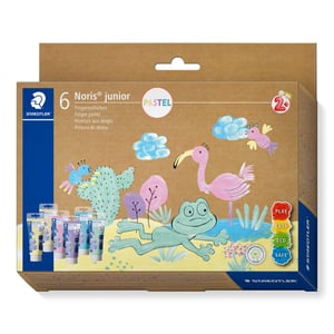 Staedtler 8816P C6 Arts and Crafts Paints Pastel Paint, 6-piece set