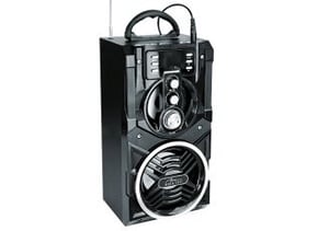 Media-Tech PARTYBOX BT MT3150 Portable Stereo Speaker, Black, 18 W