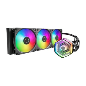 Cooler Master MasterLiquid 360 ATMOS CPU-Flüssigkeitskühlset 12 cm Schwarz