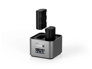 Hahnel pro Cube2 batteriladdare Batteri till digitalkamera DC
