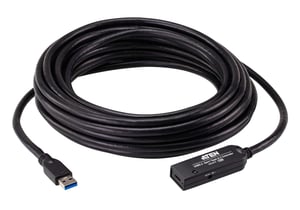 ATEN UE331C kabel USB USB 3.2 Gen 1 (3.1 Gen 1) 10 m USB A 5 Gbit/s Czarny