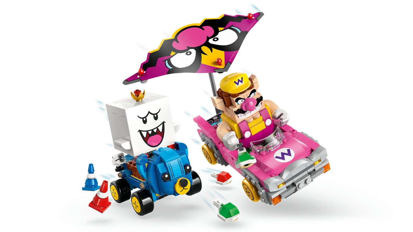 LEGO Super Mario Mario Kart™ — Wario i King Boo