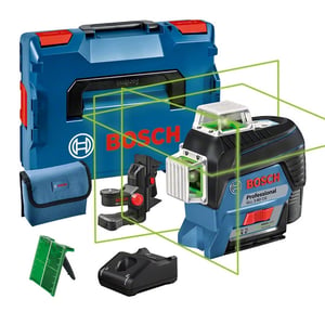 Bosch GLL 3-80 CG Professional Line Leveler, 30 m, 500–540 nm (< 10 mW)