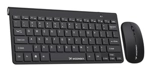 Wozinsky 5907769384189 klawiatura Dołączona myszka Uniwersalne RF Bezprzewodowy + USB Czarny