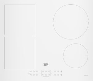 Beko HII64200FMTW Biały Wbudowany 60 cm Płyta indukcyjna strefowa 4 stref(y)