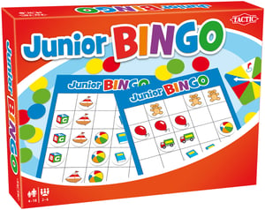 Tactic Junior Bingo Card Game Gambling Games