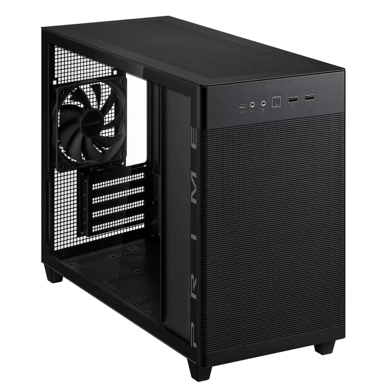 ASUS AP201 PRIME CASE TG Mini Tower Czarny