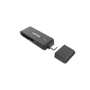 UNITEK Y-9328 czytnik kart USB 3.2 Gen 1 (3.1 Gen 1) Type-C Czarny