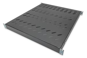 Digitus Regal mit verstellbaren Befestigungsschienen für die feste Montage in 483 mm (19")-Schränken