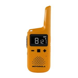Motorola Talkabout T72 Walkie-Talkie, 16 Kanäle, 446,00625 – 446,19375 MHz, orange