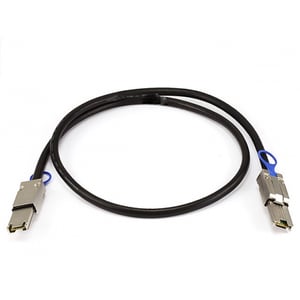 QNAP CAB-SAS10M-8088 kabel SAS 1 m Czarny