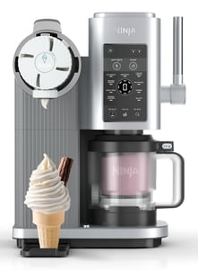 Ninja NC701EU Eismaschine 0,48 l 800 W Schwarz, Silber