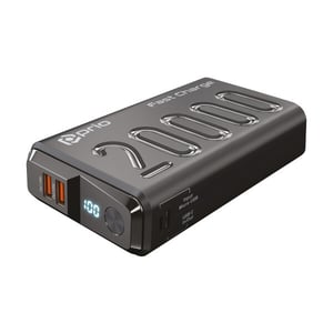 Prio Fast Charge Litowo-jonowa (Li-Ion) 20000 mAh Czarny