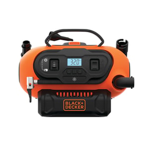 Black & Decker BDCINF18N-QS Kompressor 160 l/min Klimaanlage/Zigarettenanzünder