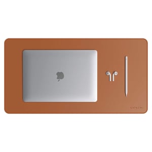 Satechi ST-LDMN Rectangular Kitchen Mat, Brown, 1 pc.
