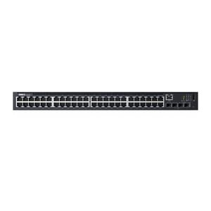 DELL N-serien N1548, hanterad L3 Gigabit Ethernet-nätverksswitch (10/100/1000), 1U, svart