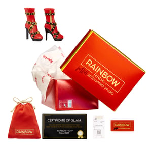 Rainbow High Accessories Studio Series 1, S Assortment in PDQ Doll Shoes