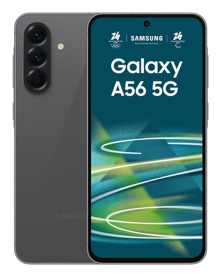 Samsung Galaxy A56 5G 17 cm (6.7") Dual SIM Android 15 USB Type-C 8 GB 256 GB 5000 mAh Grafitowy