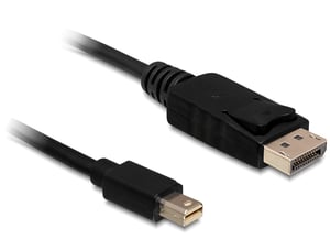 DeLOCK 83479 DisplayPort-Kabel, 5 m, Mini DisplayPort, schwarz