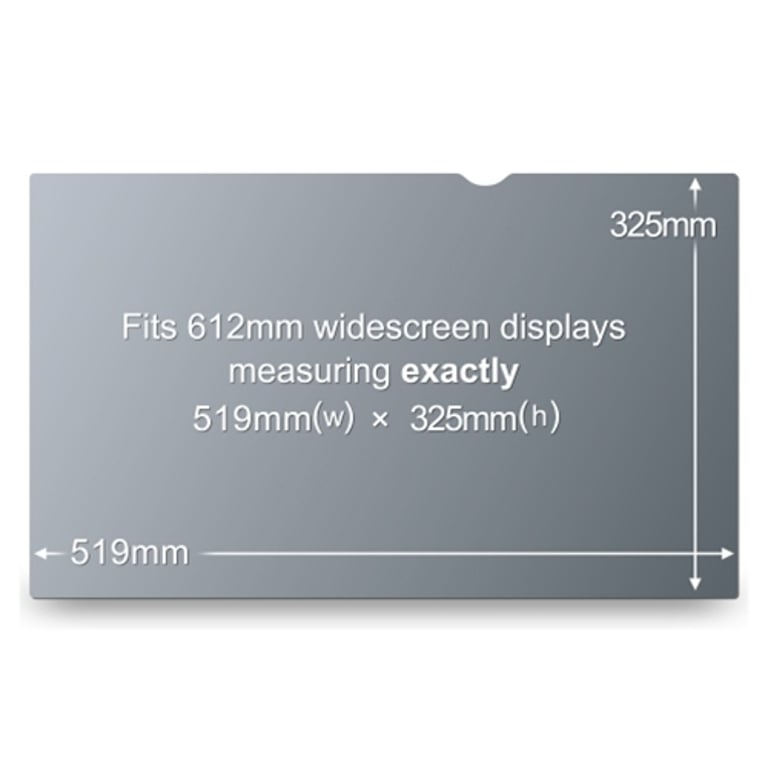 3M PF24.0W 62,5 cm (24.6") Monitor
