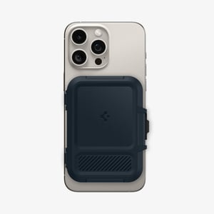 Spigen MagSafe Card Holder Lock Fit (MagFit) Czarny