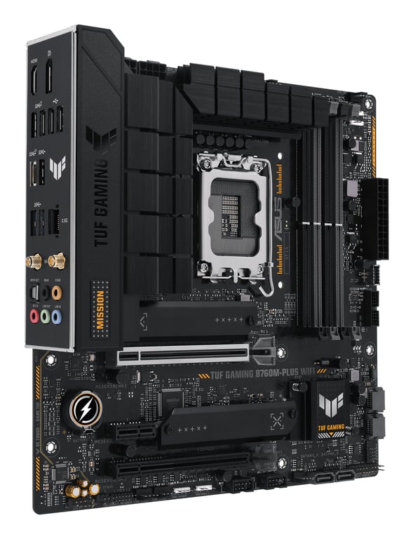 ASUS TUF GAMING B760M-PLUS Intel B760 LGA 1700 micro ATX