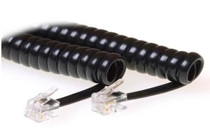 Microconnect MPK10150 telefonkabel 1,5 m Svart