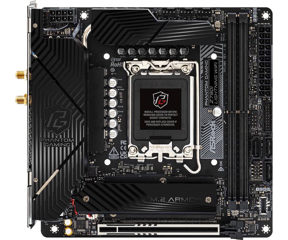 Asrock Z790I Lightning WiFi Intel Z790 LGA 1700 mini ITX
