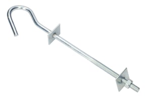 Extralink Śruba hakowa do wieszania uchwytów odciągowych 12/230mm, śruba M12