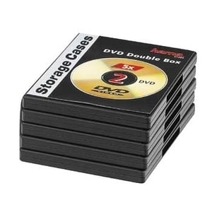 Hama 00051294 CD-fodral DVD-fodral för 2 skivor Svart