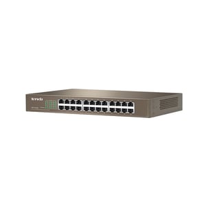 Tenda TEF1024D przełącznik sieciowy Nie zarządzany Fast Ethernet (10/100) Beżowy